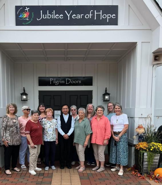 Ladies Guild at the Holy Doors